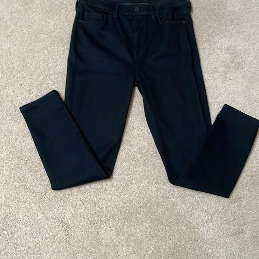 Fidelity Women's Ankle & Cropped Jeans - Black Jett EUC
